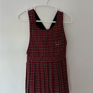 Tommy Hilfiger Plaid Jumper Dress – 18/24M